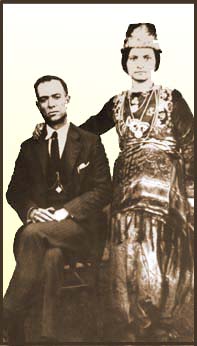 Michalis and Domna Bilides wedding photo